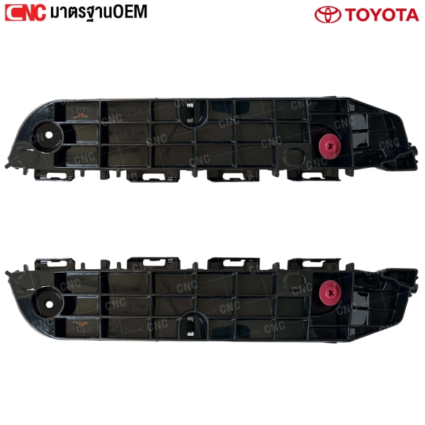 พลาสติกยึดปลายกันชนหน้า ตัวล็อคกันชนหน้า TOYOTA FORTUNER ปี 2013 - 2019 1 คู่ ซ้าย ขวา