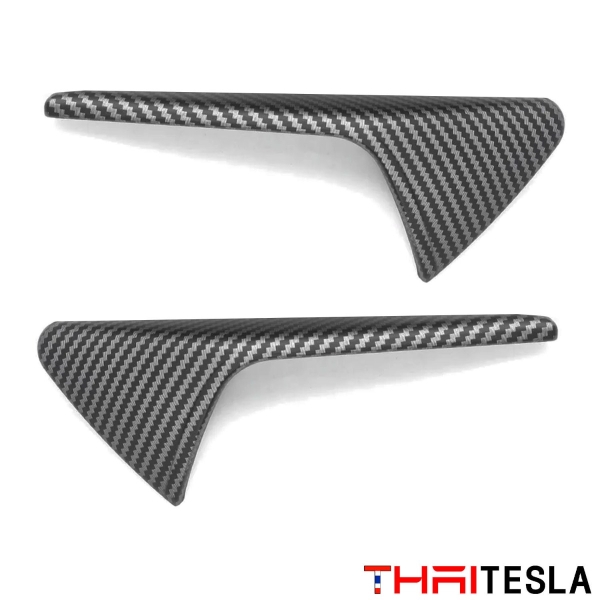 SIDE CAMERA COVER ครอบกล้องด้านข้าง TESLA MODEL 3 MODEL Y CARBON ABS ด้าน