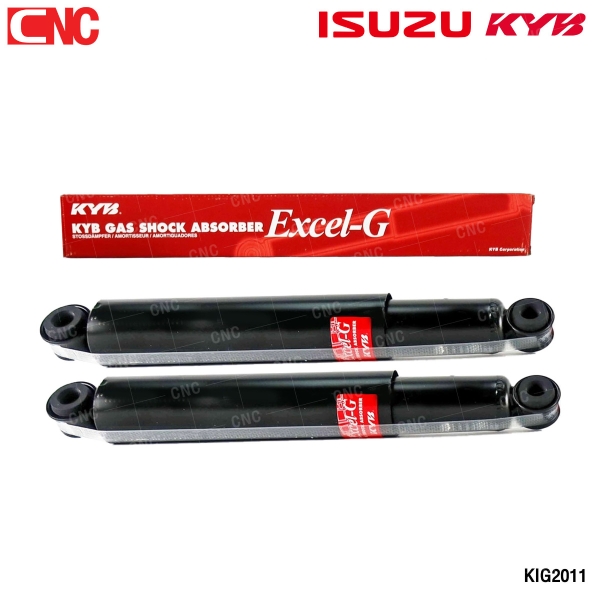 KYB โช้คอัพหลัง ISUZU DMAX HILANDER [4X4] ปี 2002-2011 รุ่น Excel-G 1คู่ (ซ้าย+ขวา) KIG2011
