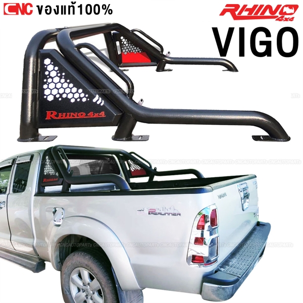 วิธีติดตั้ง ROLLBAR TOYOTA VIGO CAB/4ประตู  มีหูแร้ค