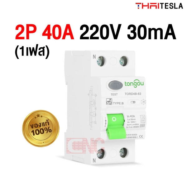Type B 2P 40A
