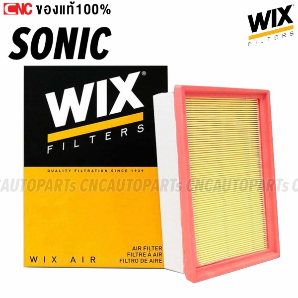 WIX ไส้กรองอากาศ CHEVROLET SONIC 1.4/1.6, SPIN
