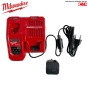 MILWAUKEE M18 FUEL™ บล้อคกระแทก 1/2 MAX2169Nm 880/1220/1627Nm 2.68Kgs