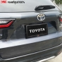 TOYOTA กรอบป้ายทะเบียน TOYOTA GR ลายคาร์บอน ของแท้