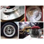 RUNSTOP จานเบรคหน้า จานขยาย MAZDA3 ปี 2006-2013 เจาะรูเซาะร่อง คู่หน้า SLOT (คู่หน้า) จานเบรคแต่ง ขนาด320มิล พร้อมขา ไม่ต้องแปลง
