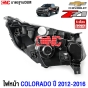 Gluzk ไฟหน้า CHEVROLET COLORADO Z71 ปี 2012-2016 แบบธรรมดา ไม่มีโปรเจคเตอร์ LH ข้างซ้าย