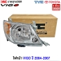 TYC ไฟหน้า TOYOTA VIGO ทุกรุ่น ปี 2004-2007 (มุมส้ม) - คู่ ซ้าย/ขวา 