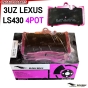 ROKBOL ผ้าเบรค 3UZ LS430 (UCF30) 4POT รุ่นชมพู IDENTITY ปั๊มเบรค TOYOTA LEXUS ทนความร้อนสูง เบรคดีเยี่ยม