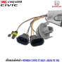 Gluzk ปลั้กแปลงไฟหน้า HONDA CIVIC ปี 2021-2026 FE RS (ธรรมดา>>LED) 1คู่