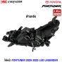 Glüzk ไฟหน้า TOYOTA FORTUNER LEGENDER ปี 2020 2021 2022 2023 พร้อมขั้ว และหลอดไฟ อย่างดี มาตรฐานOEM - RH ข้างขวา