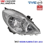 TYC ไฟหน้า NISSAN ALMERA ปี 2011-2013 มาตรฐานOEM ข้างซ้าย ฝั่งคนนั้ง L