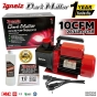 (รุ่นใหม่2025) Igneiz เครื่องแวคคั่มปั๊ม 283 ลิตร-นาที (10CFM)134a R12 R22 R401 R404 Vacuum Pump ฟรี น้ำมันแวคคั้ม ปั้มสูญญากาศ ปั้มแวคคั่ม แวคคั่มแอร์ แว๊คคั่ม VACCUM