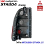 (แท้ศูนย์) เสื้อไฟท้าย MITSUBISHI STRADA  ปี 1999-2005  2สี - L ข้างซ้าย