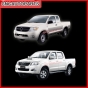 (1คู่-หลัง) ยางกันโคลน TOYOTA VIGO ตัวสูง 4WD, CHAMP, ปี 2004-2014 ยางกันขี้โคลน ยางบังโคลน