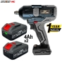 NANWEI บล้อคไฟฟ้า 600nm กระแทก Brushless 20V พร้อมกล่อง ไร้สาย แบตเตอรี่ 4Ah 2ก้อน WD-5600