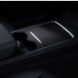 สติกเกอร์กันรอยคอนโซลกลาง TESLA MODEL Y, MODEL 3 ลายคาร์บอน