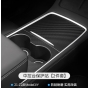 สติกเกอร์กันรอยคอนโซลกลาง TESLA MODEL Y, MODEL 3 ลายคาร์บอน