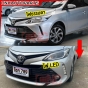 ปลั๊กแปลงไฟหน้า TOYOTA VIOS ตัวTOP, YARIS แบบโปรเจคเตอร์ ปี 2013-2016 / 2017-2020 สายไฟหน้า