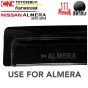 กันสาดประตู บังแดดประตู NISSAN ALMERA