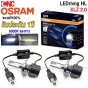 (ของแท้) OSRAM หลอดไฟหน้า H4 (3ขา) LEDRIVING HL XLZ VERSION2.0 แสงขาว 6000K 25W. ไม่ร้อน มาตรฐานดีที่สุด