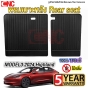(รับประกัน5ปี พรมเบาะหลัง REAR SEAT TESLA MODEL 3 HIGHLAND 2024 NANO TPE เข้ารูปสวย ไร้กลิ่น กันน้ำ กันกระแทกหลังเบาะ