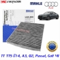MAHLE ไส้กรองแอร์ AUDI TT, TTS, A3, Q2, PASSAT, GOLF VII รหัส 5Q0819653, CUK 26 009
