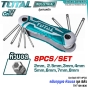 TOTAL ตลับกุญแจ หัวบอล CR-V ตลับ ชุด8ตัว MULTI SIZES BALL - THT1061836