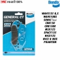 BENDIX ผ้าเบรคหน้า WAVE125R, WAVE125S, SONIC ใหม่, CBR150, MSX125
