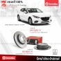 ผ้าเบรคหน้า BENZ W124 W201 E200 E220 E280 E300 220E 230E 280E 300D BREMBO CERAMIC TRW GDB818 ATE 13046029272 P50008 C
