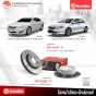 จานเบรค BREMBO TOYOTA CAMRY (ACV40) (ACV50) ปี 2006-2017
