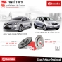 BREMBO จานเบรคหน้าและหลัง TOYOTA VIOS YARIS 2007-2013
