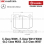 Front-brake-pad-BREMBO-BENZ-C-CLASS-CLS-C257-300-W205-E-CLASS-W213-220D-E-350E-W238-GLC-CLASS-W253-CLS-CLASS-W257-CERAMIC
