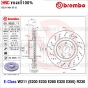 Front-brake-disc-BREMBO-BENZ-E-CLASS-W211-R230-09.9825.11
