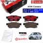 BREMBO ผ้าเบรค HONDA CITY JAZZ GE ปี 2009-2013 คู่หลัง เกรด CERAMIC
