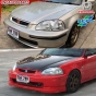 DEPO ไฟหน้า HONDA CIVIC EK ตาโต ปี 1996-1998 (1คู่) ข้างซ้าย/ข้างขวา
