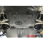 SKID PLATE แผ่นกันกระแทกใต้ท้องรถ TESLA MODEL 3 เหล็กกันแคร้ง แผ่นปิดใต้เครื่อง หน้า+หลัง