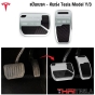 แป้นคันเร่ง Tesla Model Y Model 3 แป้นเบรคแต่ง สีแดง / สีเงิน / สีดำ /  สีเงิน รุ่น PREMUIM ใส่แทนของเดิมได้เลย
