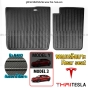 พรมเบาะหลัง REAR SEAT TESLA MODEL Y/3 เข้ารูปสวย ไร้กลิ่น กันน้ำ กันกระแทกหลังเบาะ