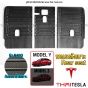 พรมเบาะหลัง REAR SEAT TESLA MODEL Y/3 เข้ารูปสวย ไร้กลิ่น กันน้ำ กันกระแทกหลังเบาะ