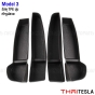 ที่จัดเก็บของในช่องประตู TESLA MODEL 3 DOOR SIDE ORGANIZERวัสดุ TPE เนื้อนิ่ม
