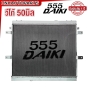 (ประกัน1ปี) 555DAIKI หม้อน้ำ TOYOTA VIGO ดีเซล ทุกรุ่น ปี 2004-2014 อลูมิเนียมทั้งใบ หม้อน้ำมีเนียม หนา50มิล เกียร์ออโต้/ธรรมดา) XZEED
