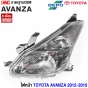 DEPO ไฟหน้า TOYOTA AVANZA ปี 2012-2015 สำหรับข้างซ้าย มาตรฐาน OEM
