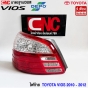 DEPO ไฟท้าย TOYOTA VIOS ปี 2010-2012 อย่างดี มาตรฐาน OEM - (1คู่) ข้างซ้าย/ข้างขวา