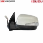 กระจกมองข้าง DIAMOND ISUZU D-MAX ปี 2007-2011 ไฟยาว 7 สาย มาตราฐาน OEM ข้างซ้าย
