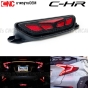 (ประกัน1ปี) ชุดแต่งไฟท้าย TOYOTA CHR ไฟตูดเป็ด LED SEQUENTIAL + WELCOME LIGHT ไฟแต่ง หล่อมาก ปลั๊กตรงรุ่น ไฟกันชนหลัง