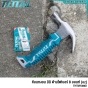 TOTAL ค้อนหงอน มินิ 8 ออนซ์ (OZ) ด้ามยาง ลดแรงสั่นสะเทือน ค้อนตอกตะปู MINI CLAW HAMMER - ANTI SHOCK - THTM7386D