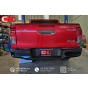 กันชนหลัง กันชนเสริมหลัง TOYOTA HILUX REVO ปี 2015-2023 สีดำ ทรงห้าง ตรงรุ่น (พร้อมขายึด และอุปกรณ์ติดตั้งครบชุด)