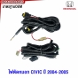 ไฟตัดหมอก HONDA CIVIC DIMENSION ตาเหยี่ยว ปี 2004-2005 ไฟสปอตไลท์ 1คู่ พร้อมหลอดไฟ และอุปกรณ์สายไฟ ครบชุด