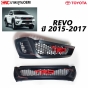 หน้ากระจัง TOYOTA REVO TRD ปี 2015-2017 สีดำ โลโก้แดง มาตรฐาน OEM

