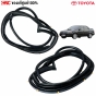 Genuine-door-rubber-seal-TOYOTA-COROLLA-AE111-67862-12790-pair-left-right
